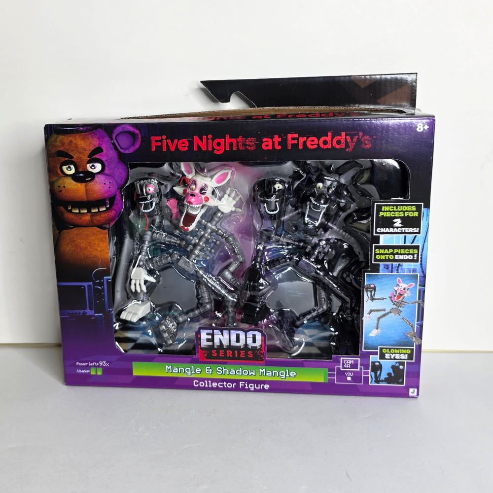 FNAF Five Nights At Freddys Jazwares Endo Series Mangle & Shadow Mangle Figures