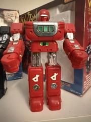 Bandai Gamma Gladiator Albegas Voltron 2 II Godaikin 1984 Vintage Red And Black