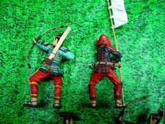 SAMURAI PLASTOY JAPANESE WARRIORS DEAL PLUS PLASTIC FIGURES