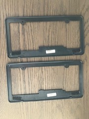 Transformers Officially Licensed Car Tag License Plate Plastic Frames 2011 Used