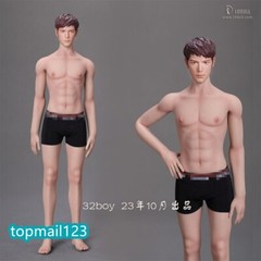 1:6 LDDOLL 32Boy Natural 12″ Seamless Male Action Figure Body Finger Bone Doll