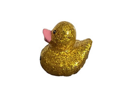 GOLD GLITTER IT’S A JEEP THING COLLECTIBLE RUBBER DUCK APPROX. 2 in