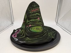 VRHTF RARE ED “BIG DADDY” ROTH RAT FINK “SIGNED” HILLBILLY FELT CRASH HELMET