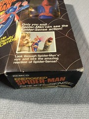 Vintage 1978 Remco Toys Energized The Amazing Spider-Man Figure In Original Box