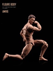USA ANT 1/12 Male Action Figure Body Model 6in Flexible Muscular Strong Soldier