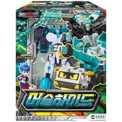 Metal Cardbot S Season2 MUSCLEHYDE Transformer Robot Muscle Hyde