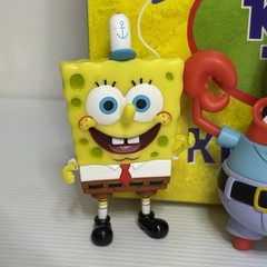 Krusty Krab Kiddie Meal Box Set with SpongeBob Figures Super7 Collectible
