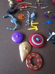 Lot Of Mixed Branded Action Figures And Accessories 6 Lbs Total