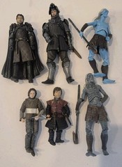 McFarlane Toys Game of Thrones Lot Of 6 Tyrion Stark Hound White Walker