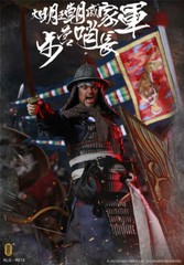 KONGLINGGE KLG-R013 Ming Dynasty Qi Troop – Walk Camp Guard Leader 1/6 Figure