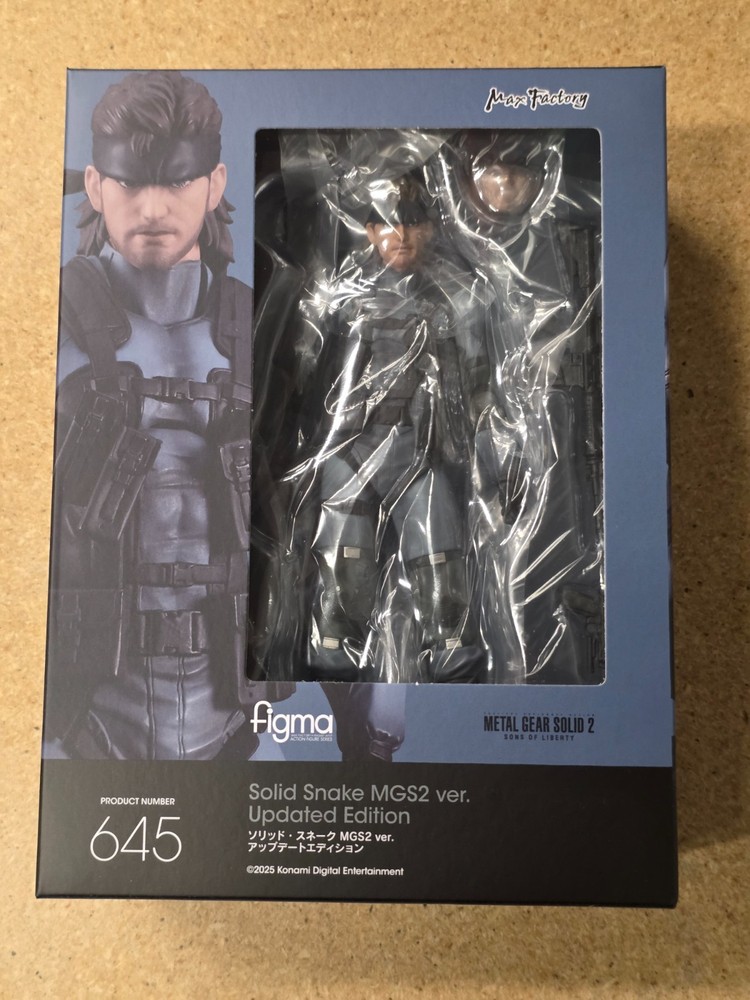 Figma 645 Metal Gear Solid 2 Solid Snake (MGS2 Updated Edition)
