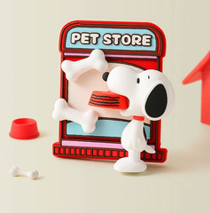 💡 M&G Shop x Peanuts Snoopy Window Story Series Fridge Magnet Blind Box Toy