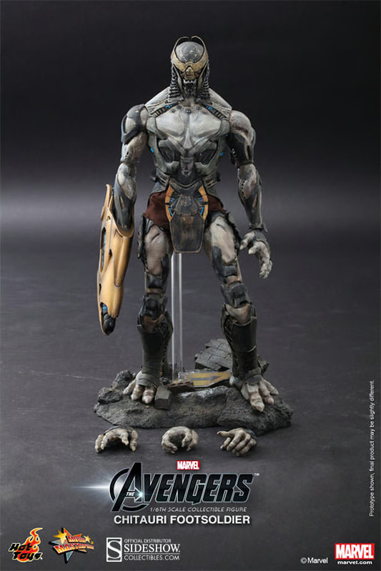 HOT TOYS MMS226 Chitauri Footsoldier Marvel’s The Avengers 1/6 Scale SEALED