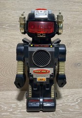 Vintage 1984 Magic Mike II Robot 2002 New Bright 11″ Sound Works – Read