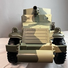 GI Joe Hasbro M3 Tank Destroyer, WWII Half-Track Vehicle 1:6 Scale, 12” 2001 BBI