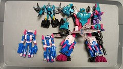 TRANSFORMERS SELECT KING POSEIDON LOT FREE EXTRA LEGS PLEASE READ