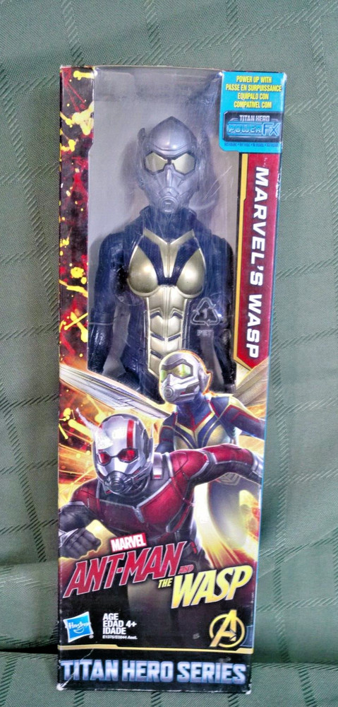 Rare Marvel’s Wasp Ant-Man and The Wasp Titan Hero Series Power FX Action Figure