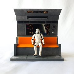 Coruscant Train Ride Diorama for 6 IN Figures