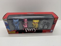 POPPY PLAYTIME Play Action Figure 4 Pack set Huggy Wuggy Longlegs Boogie Bot