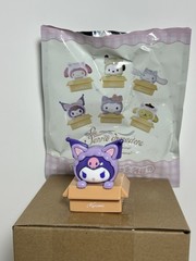 Sanrio Characters Kuromi in Box Wearing Cat Costume 1.5″ Figure New