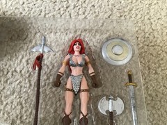 Red Sonja She Devil 5-inch Bendable Action Figure By NJ Croce