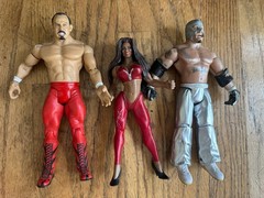 Jakks WWF WWE WCW Wrestling Action Figure Lot Austin Undertaker NWO Goldberg BCA