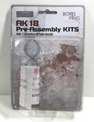 Boris Ping AK18 #3 4″ figure loose opened 1:18 new RE Jill Valentine type