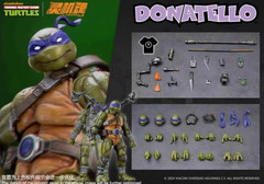 LING JIHUN 1/12 Teenage Mutant Ninja Turtles TMNT Leo Raph Don Mikey Figure