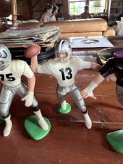STARTING LINEUP SLU Oakland LA Raiders VTG Figure Lot Rare Jay Schroeder Helmets
