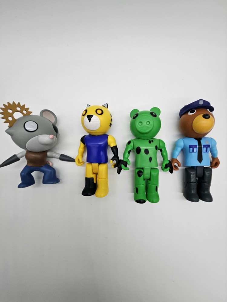 Roblox Lot Of 4 Dinopiggy Tigrey Raze Doggy Minitoon Phatmojo