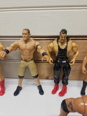 11 Wrestling Action Figures Mixed Lot WWE WWF Vtg-Now Variety Wrestlers Read