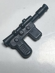 VINTAGE KENNER STAR WARS 1980 HAN SOLO BLUE BLASTER GUN WEAPON ACCESSORY