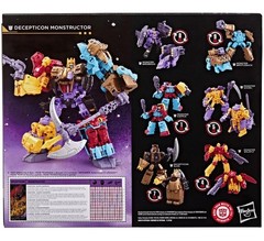 Transformers Age of the Primes Decepticon Monstructor Combiner Figure Set