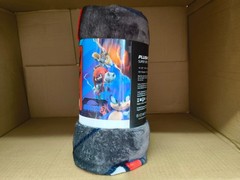 Bioworld Sonic the Hedgehog 45″x60″ Super Soft fleece Blanket Plush Throw NEW