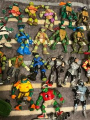 2000s Large Mixed Lot TMNT Teenage Mutant Ninja Turtles Figure Lot shredder