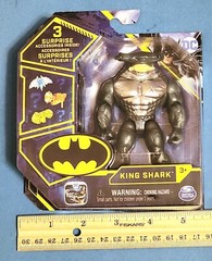 DC Comics ‐ Batman Bat Tec – King Shark 4 inch Action Figure by Spin Master