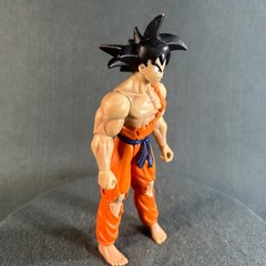 Dragon Ball Z Battle Damaged Barefoot Goku Action Figure 2003 Jakks Pacific DBZ