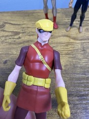 2011 DC Universe Young Justice Robin, Atom, Aqualad Action Figure 4” Mattel