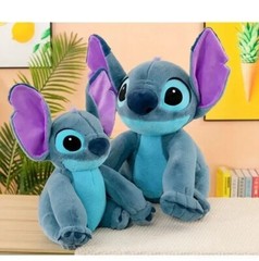 30cm -80cm Disney Giant Size Lilo&Stitch Plush Stuffed Doll Cartoon Animal Coupl
