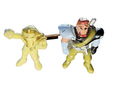 Vintage Pair 1990’s Mighty Max Mini Figures MUMMY & NORMAN
