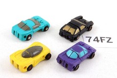 Transformers G1 Micromasters Sports Car Patrol 100% Complete 1989 Vintage