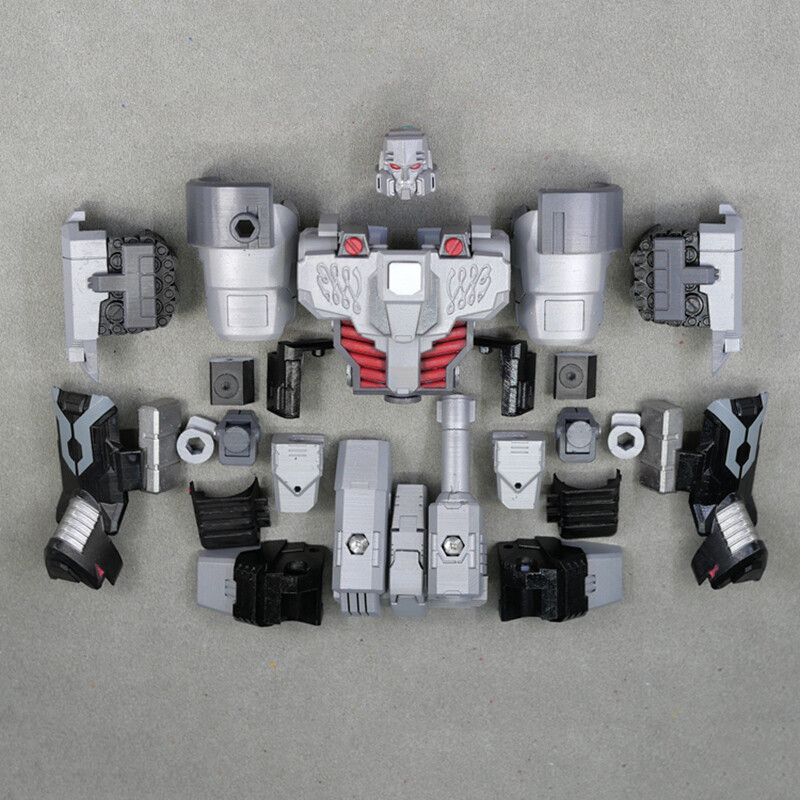 3D DIY IDW Head Armor Weapon For Siege Megatank Upgrade Kit Accessories