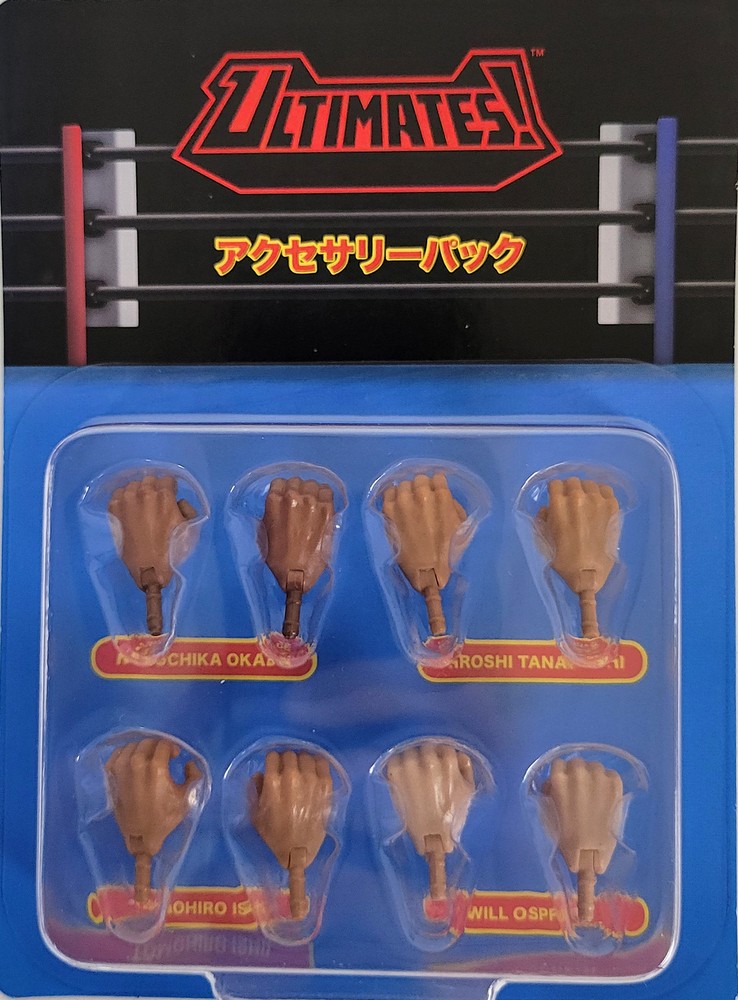 Extra Hands Accessory Pack – New Japan Pro Series 1 Figure Accessories