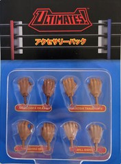 Extra Hands Accessory Pack – New Japan Pro Series 1 Figure Accessories