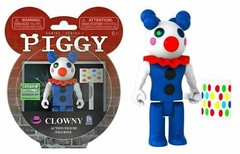 PIGGY Clowny Action Figure 3.5 Series 1 Roblox DLC Items Toy Game NEW 2020