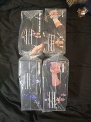 Loot Crate WWE Slam Stars Set of 4 Stone Cold, Triple H, Undertaker, Rock NIB