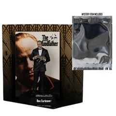 McFarlane Movie Maniacs The Godfather Don Corleone Posed Figure Statue Cat 2026