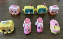 Shopkins 24 Pc Lot Some Rare Sports Musical Instruments Household Items Shoes