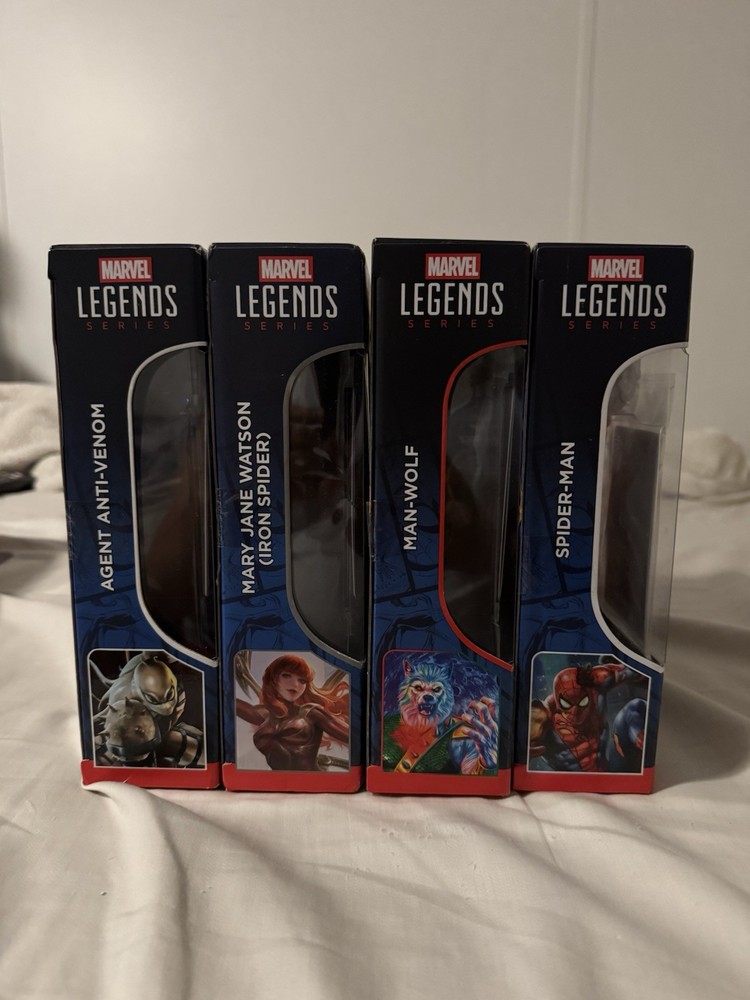 IN HAND! Marvel Legends Magic the Gathering SPIDER-MAN 6″ Hasbro Figure Set of 4