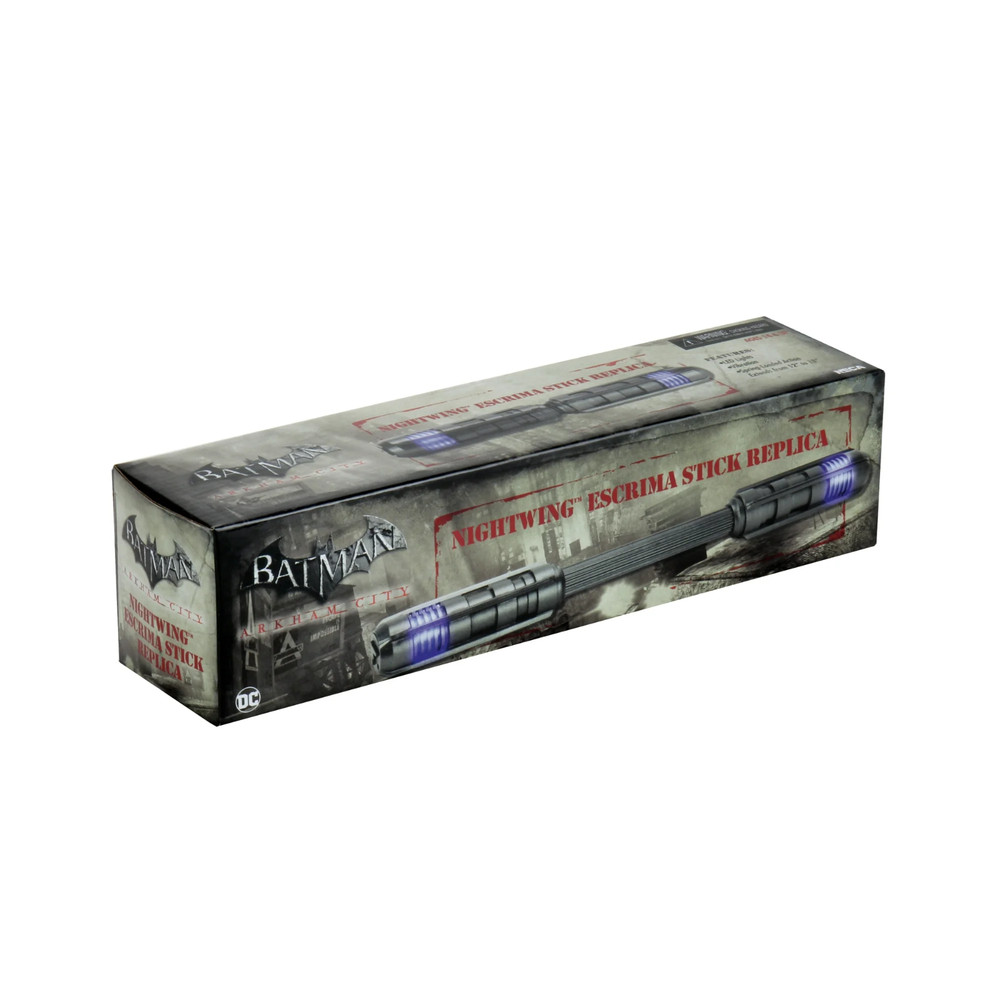 NECA Batman Arkham City Nightwing Escrima Stick Prop Replica